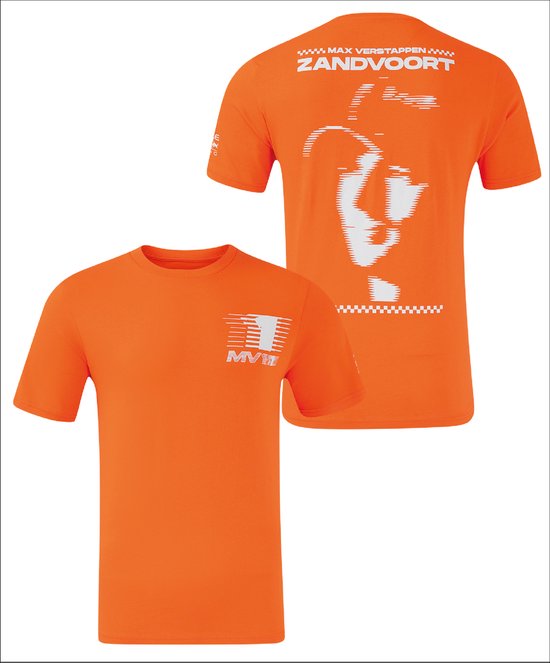 Oracle Red Bull Racing Max Verstappen Zandvoort Oranje Shirt 2024 XL bol