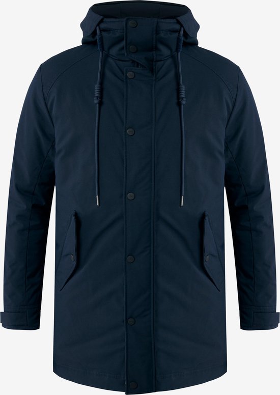 Foto: Mexx padded parka with hood mannen navy maat l