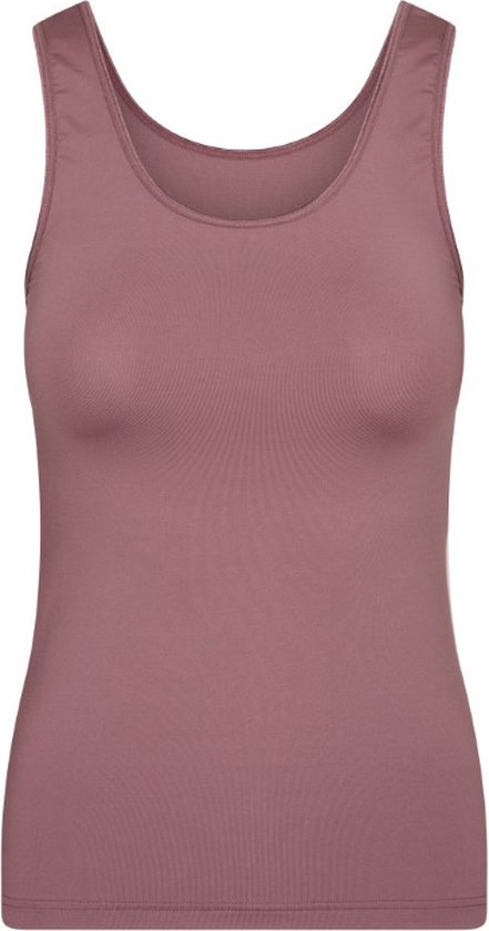 RJ Bodywear Pure Color dames shirt (1-pack) - mauve