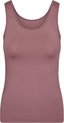 RJ Bodywear Pure Color dames shirt (1-pack) - mauve