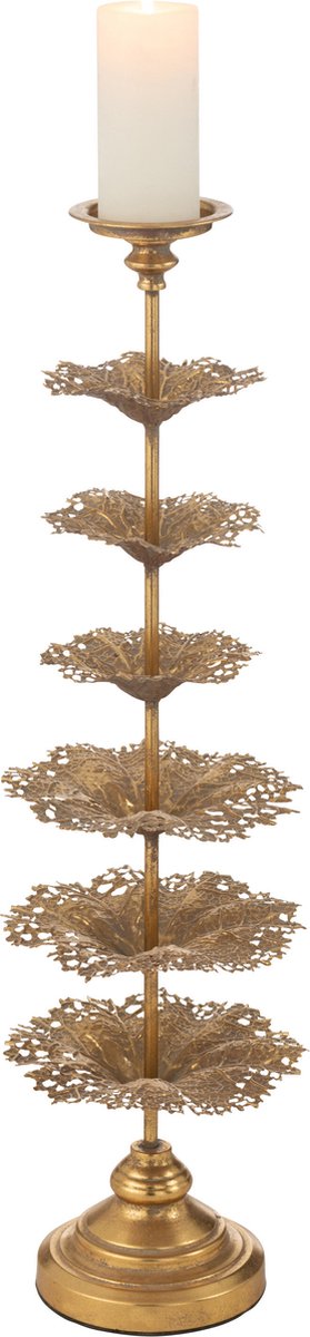 J-Line kaarshouder boom - metaal - goud - large