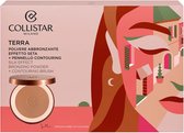 Bol.com Collistar Make-Up Pakket Terra Silk Effect Bronzing Powder 4.4 Hawaii Matte Set + Contouring Brush aanbieding