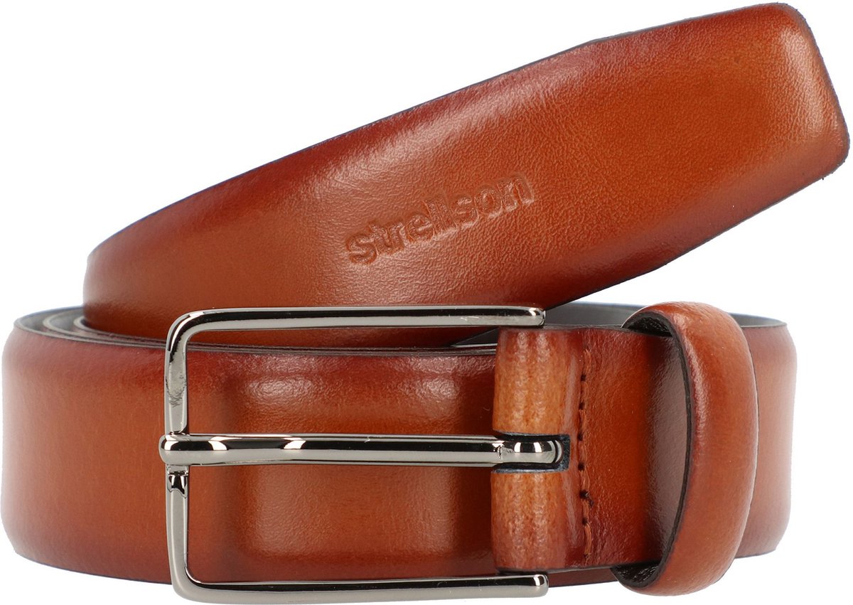 Strellson Riem Leder - Jongens - 110 cm - cognac