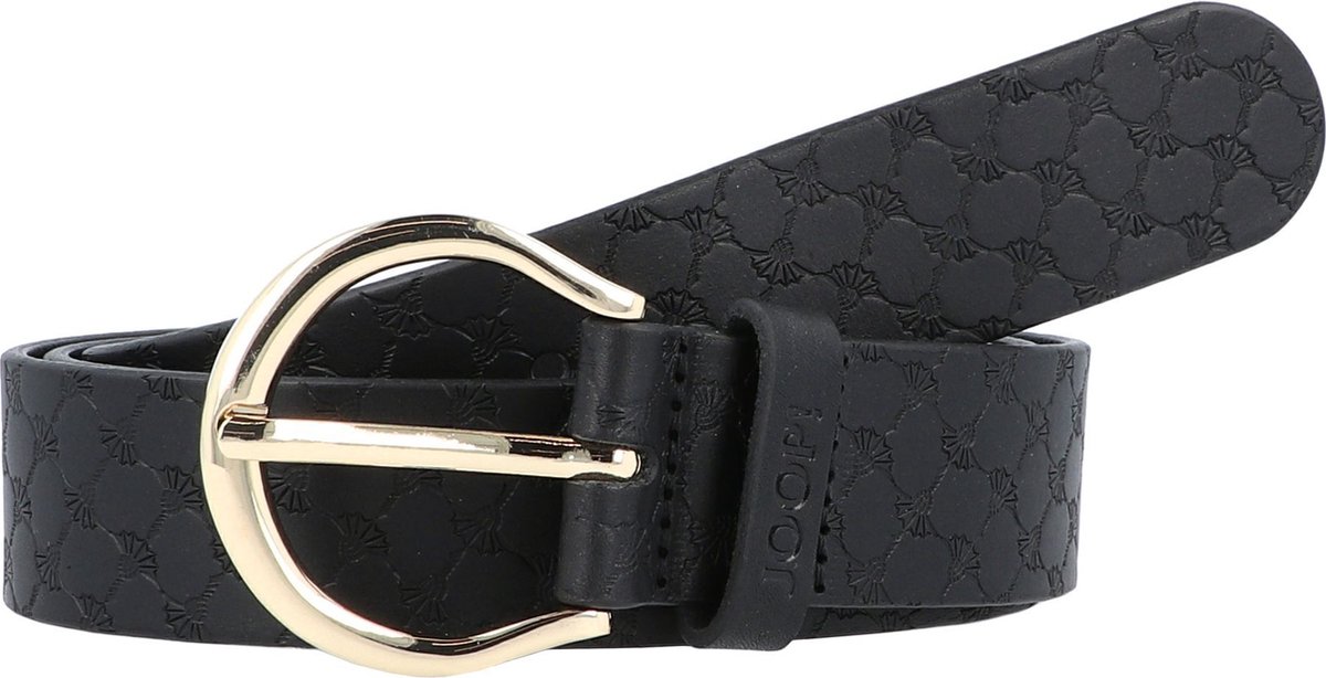 JOOP! Leren Riem DOB 3,5 cm Belt W95 Black Zwart