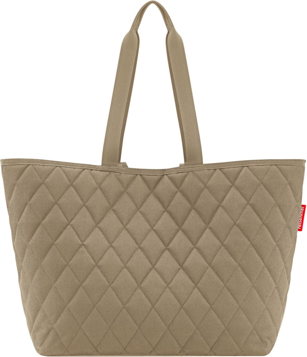 Reisenthel Classic Shoper XL Schoudertas - 26L - Rhombus Olive Groen