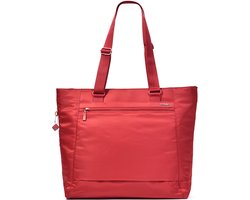 Hedgren Shopper Schoudertas met laptopvak Inner City Elvira Large 15" Two-Compartment Tote RFID Sun Dried Tomato Rood
