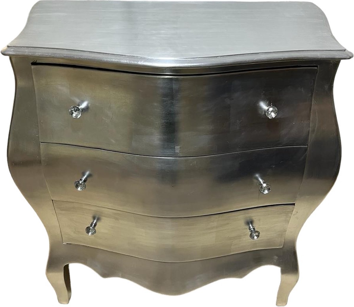 Barok luxe commode zilver
