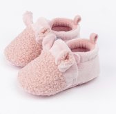 Steppies - Babyslofjes met Antislip - Roze - 12-18 maanden - Maat 20-21