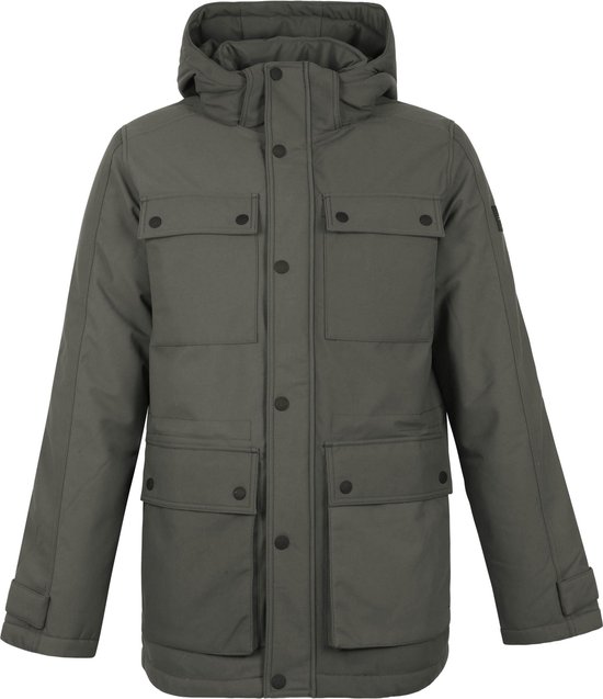 Ecoalf Luena Jas Khaki - Maat XL - Heren - Winterjassen