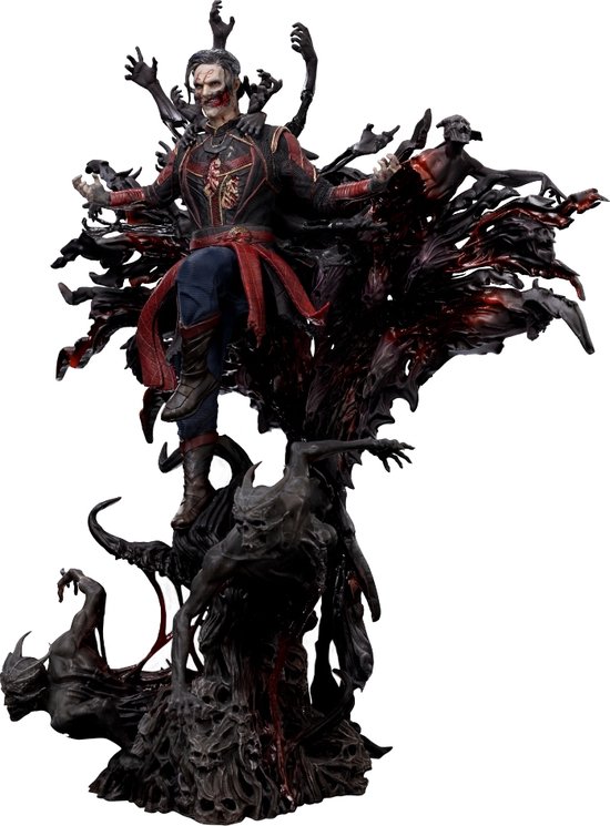 Foto: Iron studios doctor strange in the multiverse of madness deluxe statue 1 10 dead defender strange