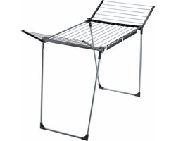 Leifheit droogrek Pegasus 180 Solid - 18 mtr drooglengte - zwart