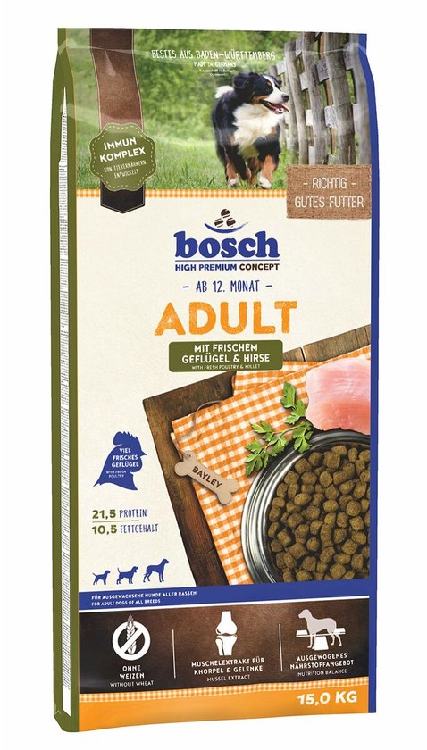 Karma Bosch Adult Drób i Orkisz 15kg