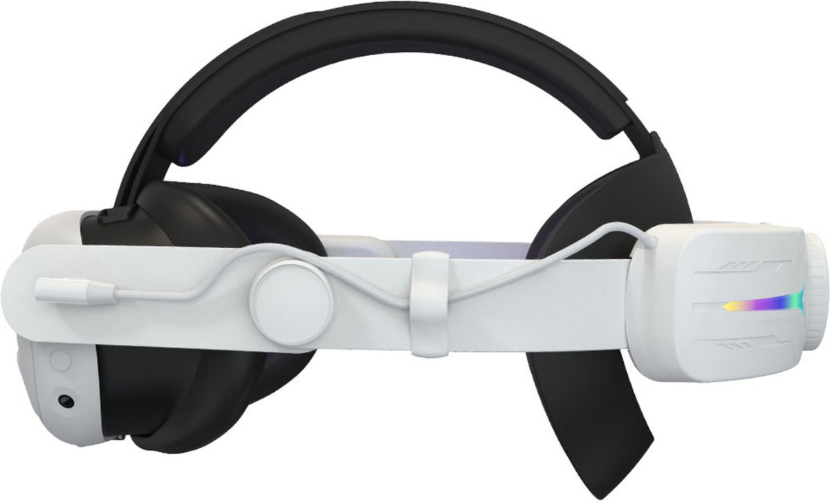 VORTEX VR Hoofdband Elite Strap met 8000 mAh batterij - voor Meta Quest 3S, Quest 3 thumbnail 3