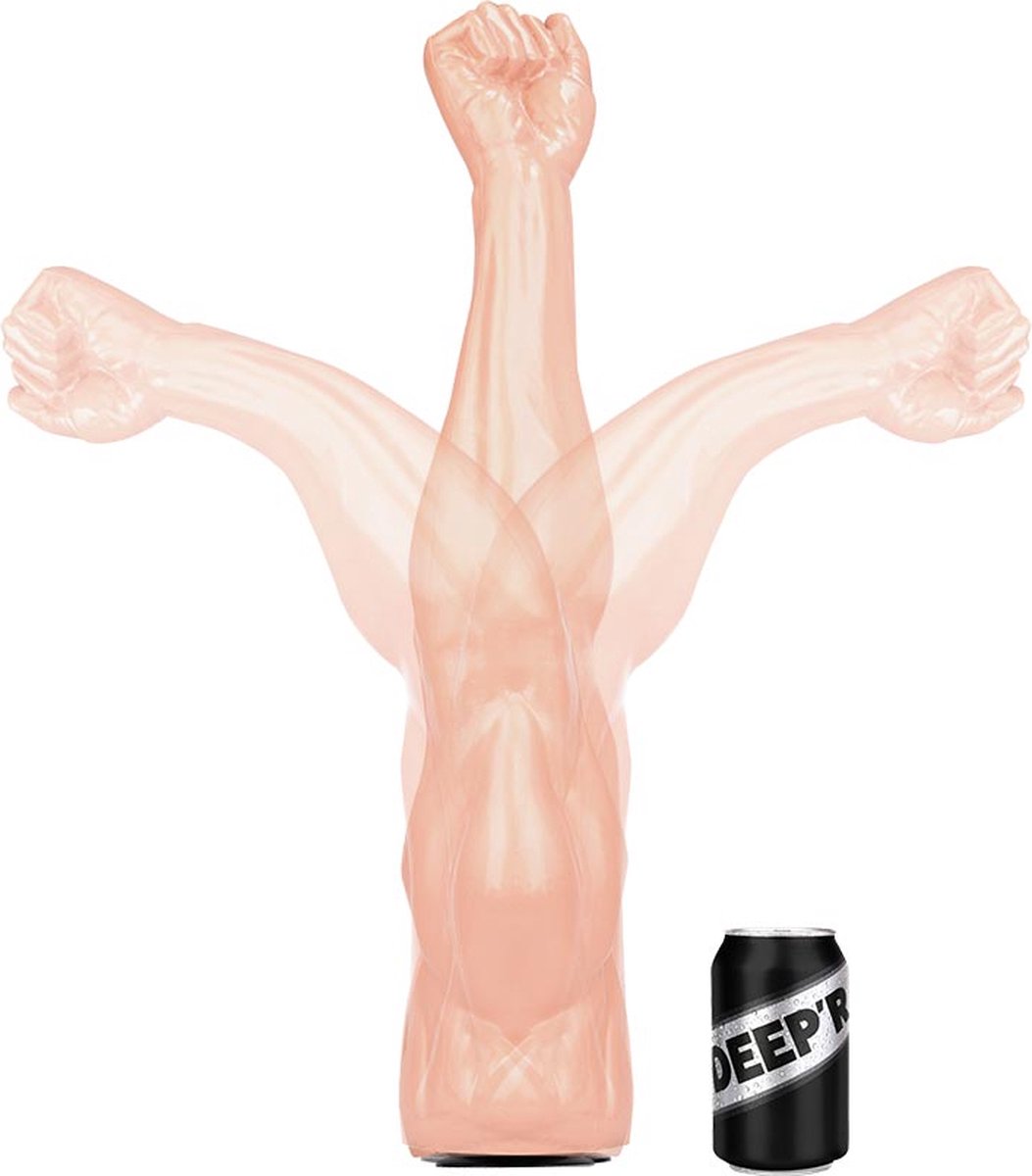 Goedkoopste DEEP'R - Mega Power Fist - Lichte Huidskleur - 68.00 cm x Ø 6.50 cm
