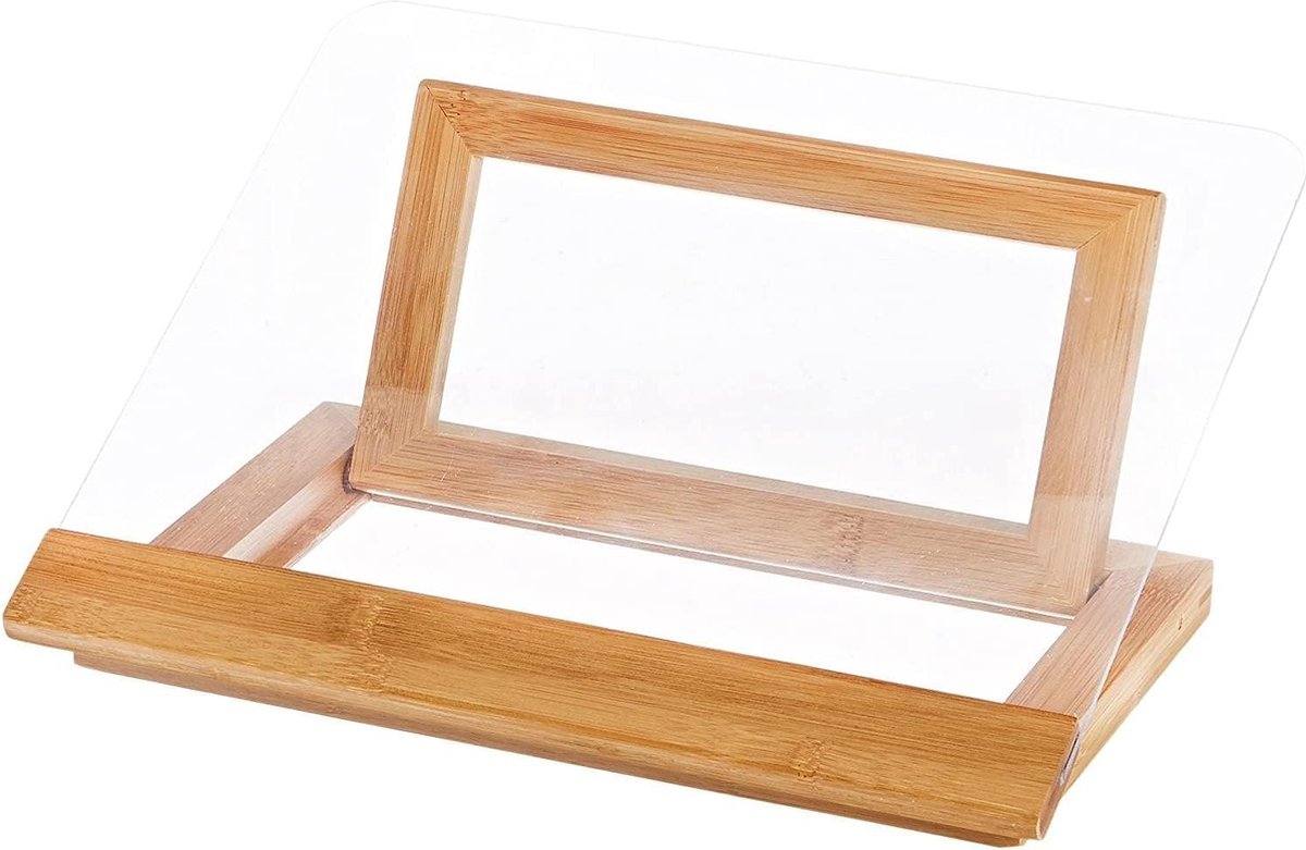 Kookboek Stand Bonus een Telefoon Houder, hout Ver... – Grandado
