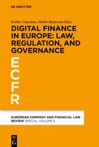 European Company and Financial Law Review - Special Volume5- Digital Finance in Europe: Law, Regulation, and Governance