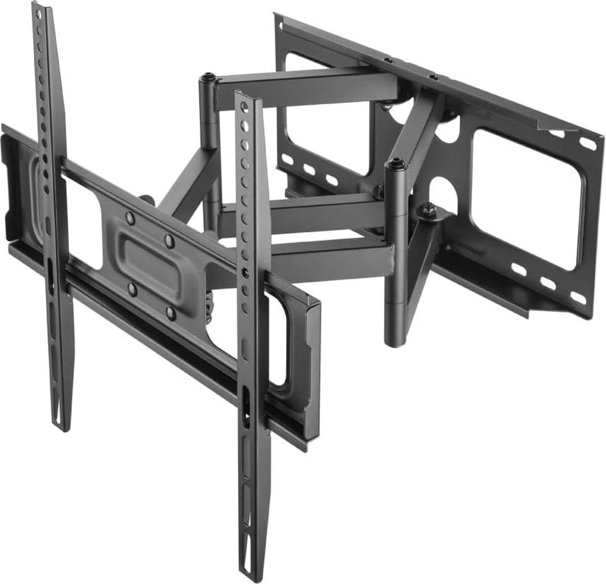 TV muurbeugel voor tv van 36-70 inch tot 50 kilo - zwart - Iggual SPTV03 - verstelbaar en kantelbaar