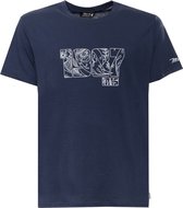 MCS - T-shirt - 10BTS004-L2301-NAVY-GL - Homme - L