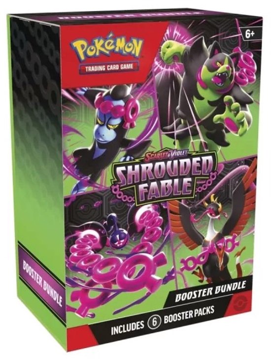 Pokémon - Scarlet & Violet - Shrouded Fable - Booster Bundle - Pokémon Kaarten - Trading Cards