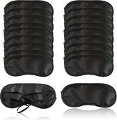 Slaapoogmaskers - 20 stuks - ademend slaapmasker voor mannen, vrouwen en kinderen - elastische band - licht en zacht - reizen/thuis/hotel/trein