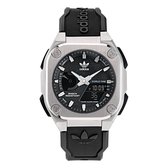 Adidas Originals City Tech One Sst AOFH23575 Horloge - Resin - Zwart - Ø 45 mm