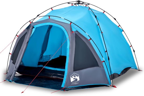 VIDAXL Tente de camping cabine 4 personnes liberation rapide pas cher