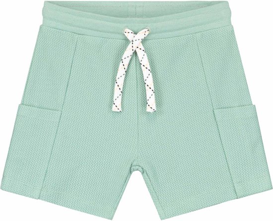 Prénatal peuter short - Jongens - Soft Green - Maat 104