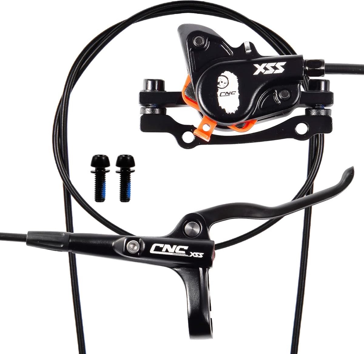 Fiets hydraulische schijfremmen voor achter remklauwen set voor MTB mountainbike links rechts remhendel kopen vanaf een prijs van 44