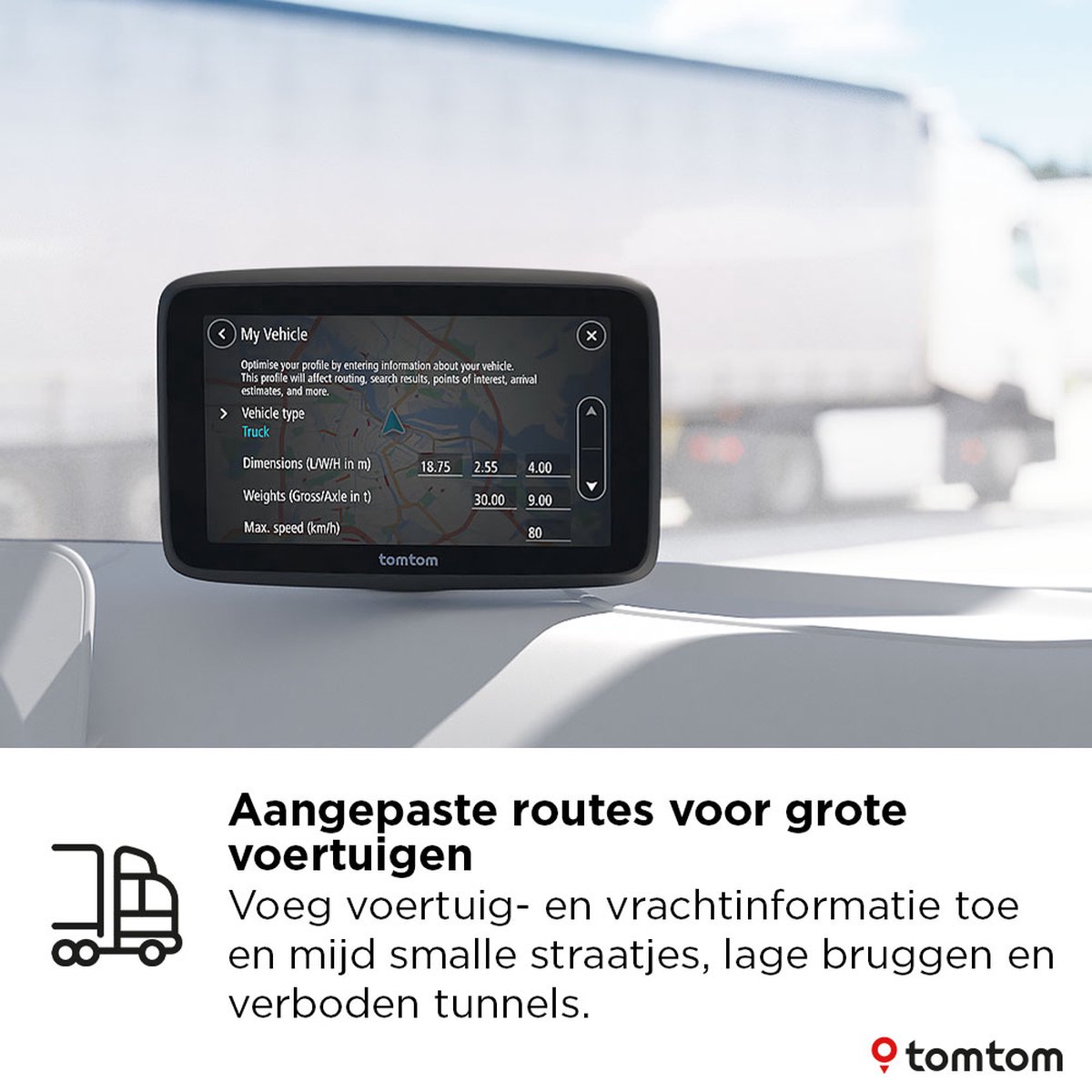 TomTom GO Professional 5 - Vrachtwagennavigatie - Europa – foto 4
