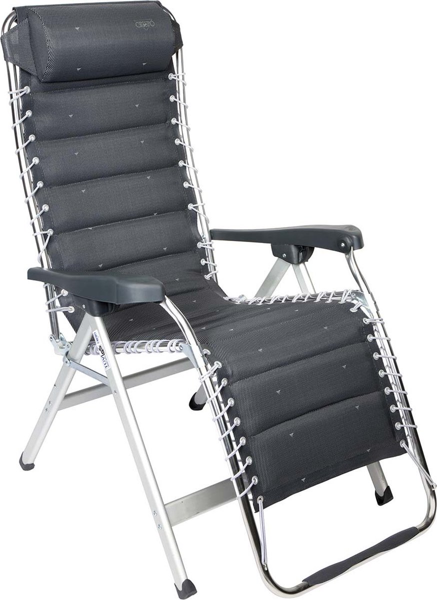 Crespo Deluxe AL-232 Relaxstoel Grijs