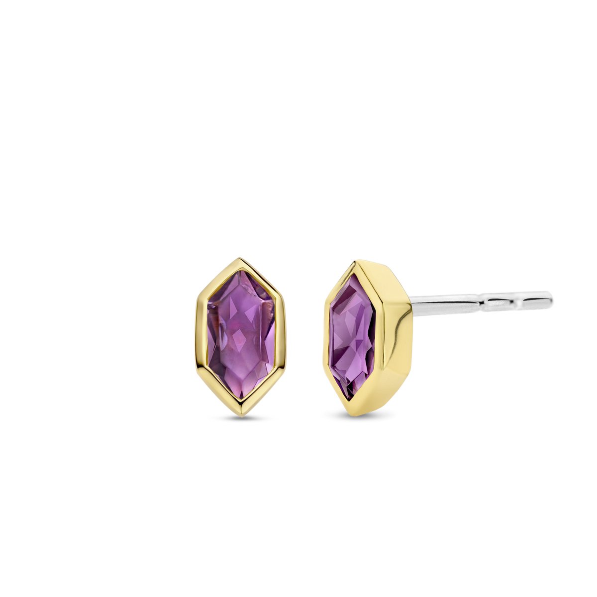TI SENTO Oorbellen 7944PU - Zilveren dames oorbellen