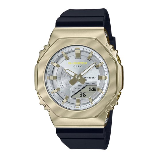 Casio G-Shock GM-S2100BC-1AER Horloge - Kunststof - Zwart - Ø 36 mm
