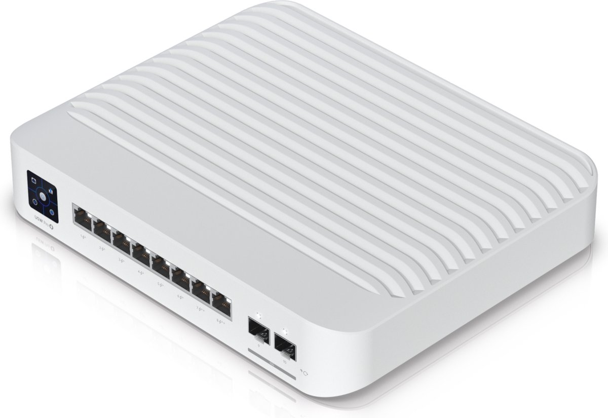 Ubiquiti UniFi USW-PRO-8-POE - Netwerkswitch - 8 Poorten - PoE++ - Managed