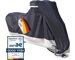 Velmia motorzeil outdoor & indoor (maat XL) waterdicht wintervast krasvrij hittebestendig beste aankoop. Motorhoes