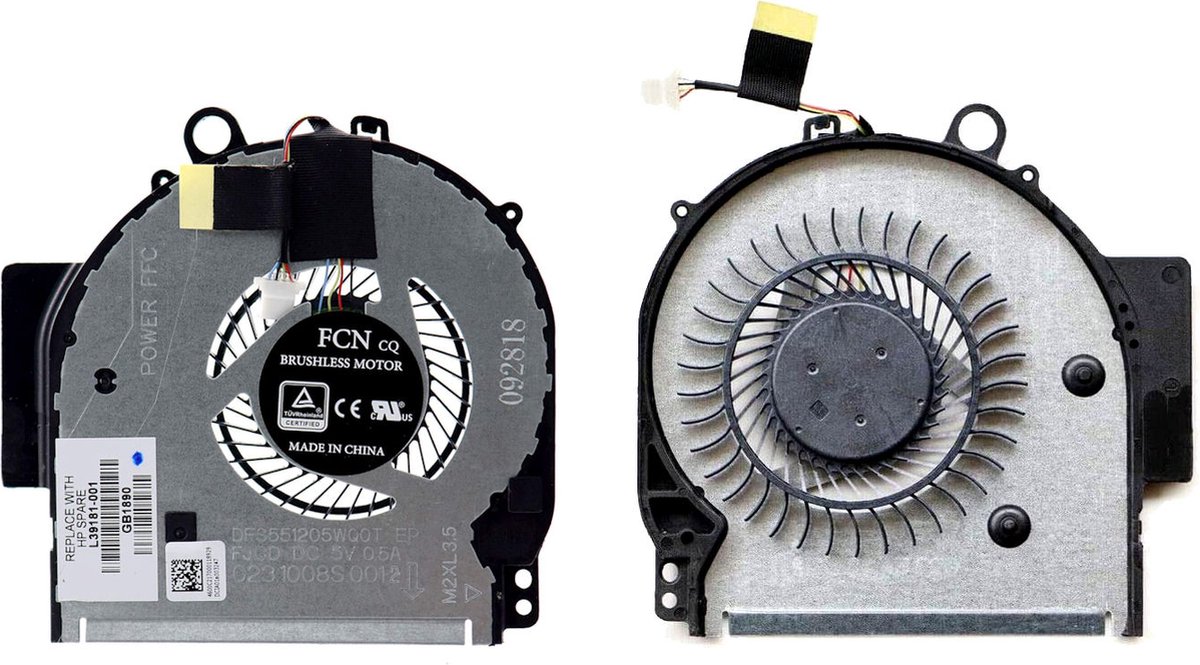 CPU koeler geschikt voor HP Pavilion 14-ba191nd X360