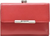 Esquire Cuir Porte-monnaie Helena RFID Wallet Red Rouge