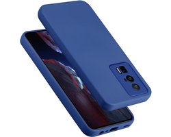 Cadorabo Hoesje geschikt voor Xiaomi Poco F5 Pro in LIQUID BLAUW - Beschermhoes gemaakt van flexibel TPU silicone Case Cover