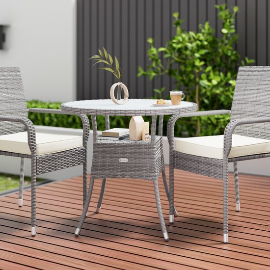 Harms - klaptafel, houten bijzettafel, FSC eucalyptus naturel