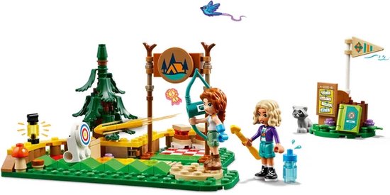 Terrain de tir à l'arc du camp d'aventure LEGO Friends 42622