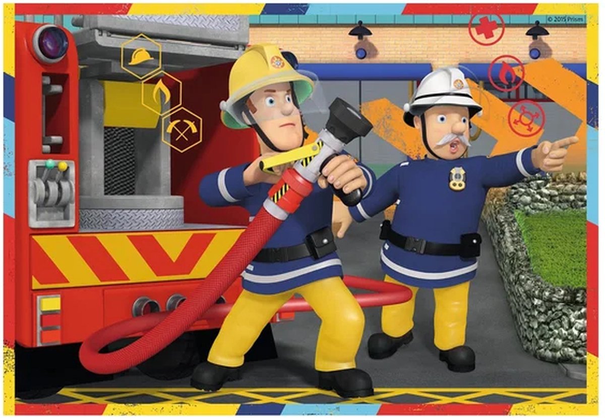 Ravensburger Brandweerman Sam aan het werk Vanaf 3+ - Puzzel - 2x12 stukjes — afbeelding 6