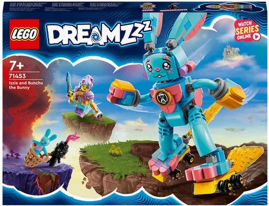 Foto: Lego dreamzzz izzie en bunchu het konijn dieren speelgoed 71453