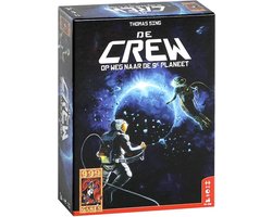 999 Games - De Crew - Kaartspel - Werk samen en win - 50 verschillende missies - Met variant voor 2-spelers - Gezelschapsspel - Klein cadeautje