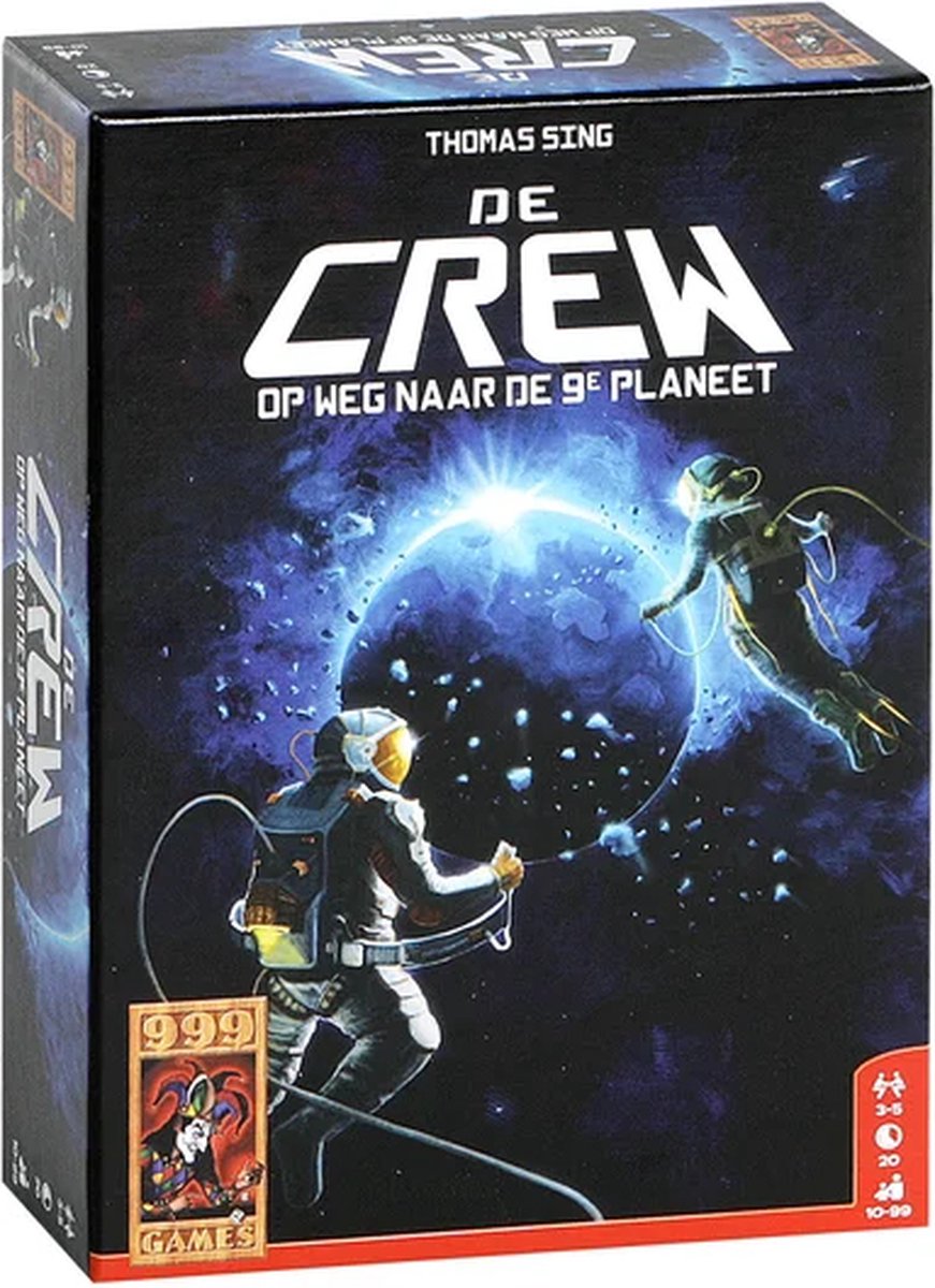 Bol.com 999 Games - De Crew - Kaartspel - Werk samen en win - 50 verschillende missies - Met variant voor 2-spelers - Gezelschap... aanbieding