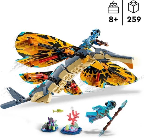 LEGO Avatar Skimwing avontuur Set met Bouwspeelgoed - 75576 | bol