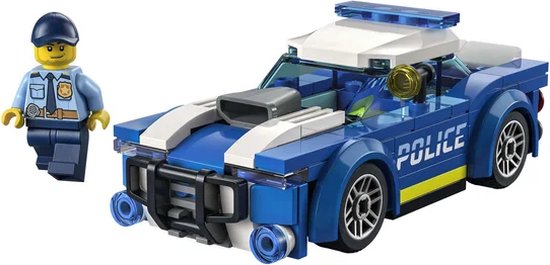 LEGO City 60312 La Voiture de Police pour Enfants +5 Ans