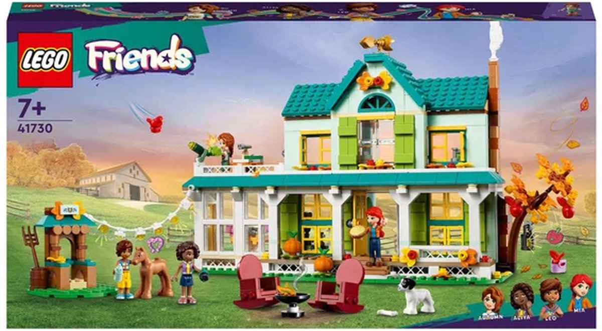 LEGO Friends Autumns huis, Poppenhuis Speelset met Minipoppetjes en Accessoires - 41730 — afbeelding 14