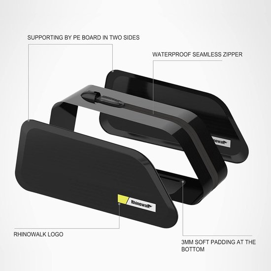 MIVELO Fietstas frame - frametas fiets - 100% recyclebaar en waterdicht - tas voor bovenbuis, 3 liter, grijs