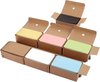 Blanco speelkaarten 89 x 52 cm - 700 stuks - 7 kleuren - kraftpapier - om te beschrijven