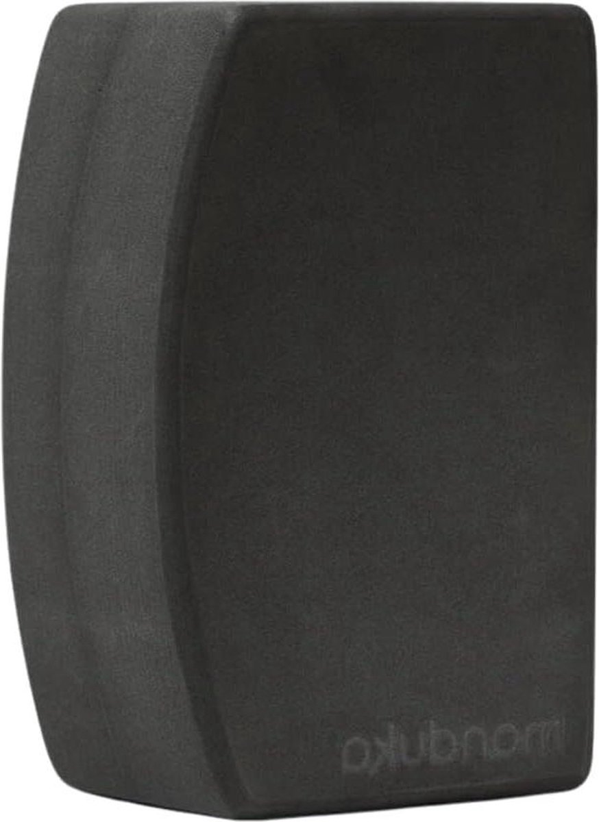 Recycled Foam Yoga Block- Thunder Grey- Eco-Friendly Exercise Equipment- 4-Inch x 6-Inch x 9-Inch