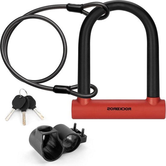 Beugelslot Universal Fietsslot U Hoge beveiliging - Flex Stalen